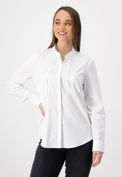 Weiße Bluse aus Bio Baumwolle von justWhite